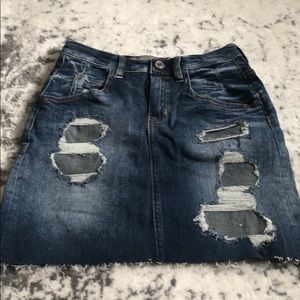 NWT Guess Mini Denim Skirt